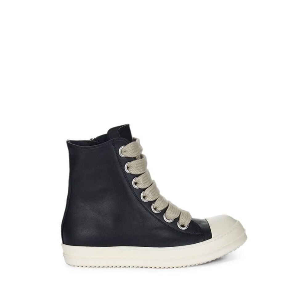 Rick Owens Women Jumbolace Leather Sneakers